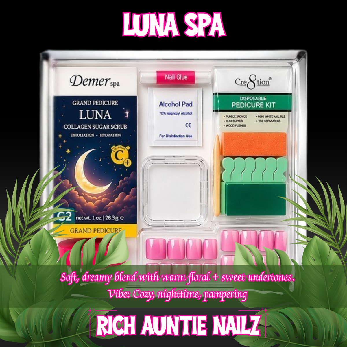 Spa Add-on Spa Deluxe 4-in-1 Pedi-in-a-Box,