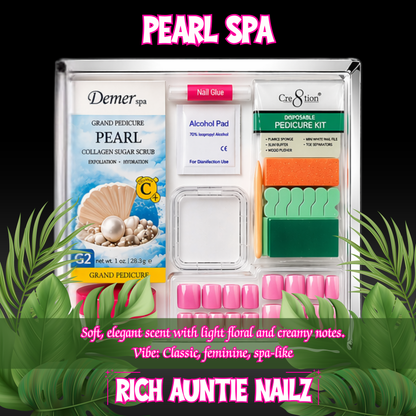 Spa Pedi Kit Pearl