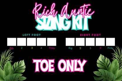 Sizing Kit Toe